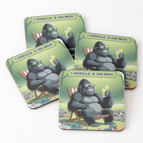 Item preview, 1 gorila x 100 hombres designed and sold by ARTS KRM.
