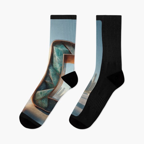 Item preview, Dubai Cityscape with Letter D – Minimalist Urban Art Design for City Lovers, Travelers & Modern Style Fans designed and sold by knalpot-design.