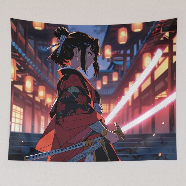 Item preview, Samurai warrior ready for battle designed and sold by MerlinWear.