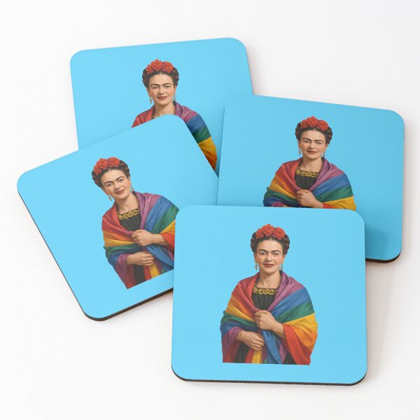 Item preview,  Frida Kahlo Rainbow  flag designed and sold by TeeARTHY.