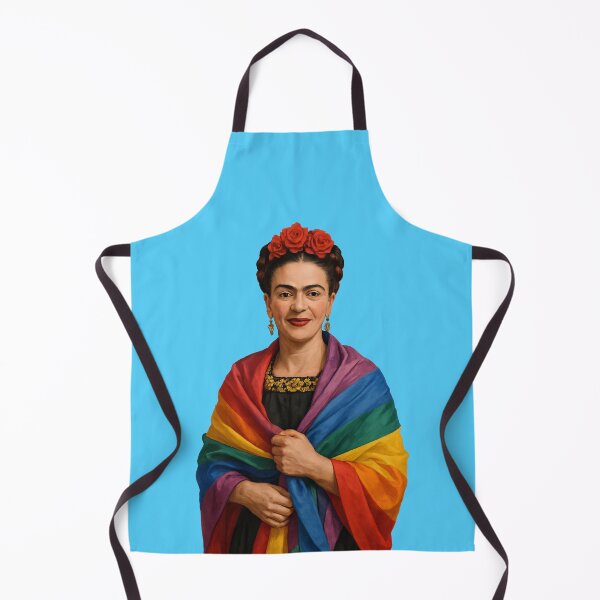 Item preview, Frida Kahlo Rainbow flag designed and sold by TeeARTHY.