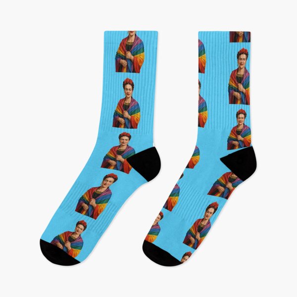 Item preview,  Frida Kahlo Rainbow  flag designed and sold by TeeARTHY.