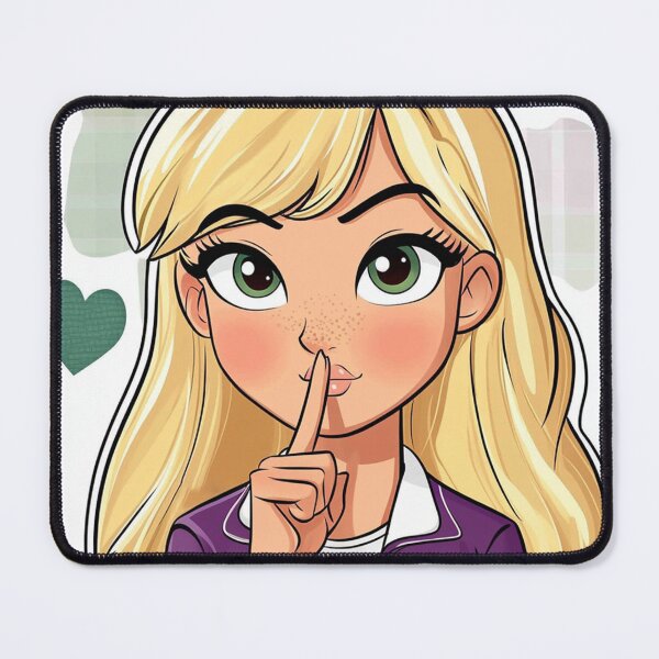 Item preview, Hannah Montana Shhh Art designed and sold by Tiny Rebel Art.