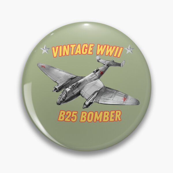 Item preview, Vintage WWII Bomber designed and sold by MugsAndDuds.