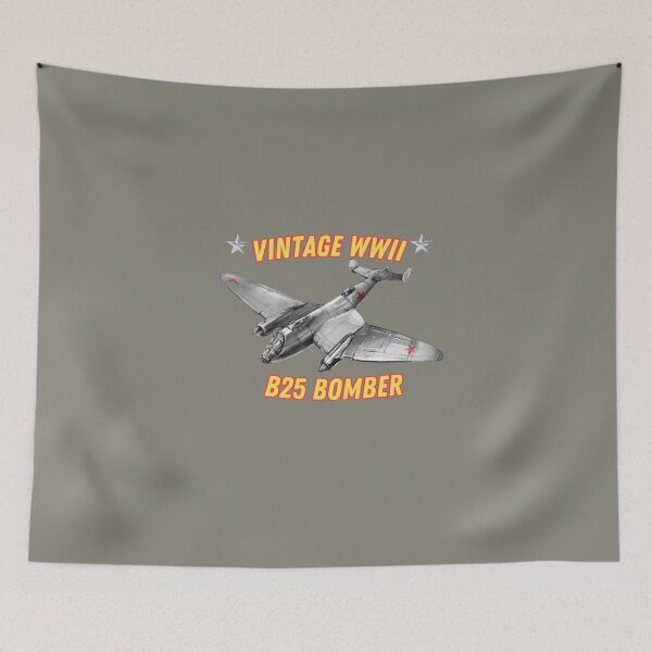 Item preview, Vintage WWII Bomber designed and sold by MugsAndDuds.