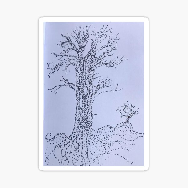 Item preview, Stippled Tree designed and sold by PurplePack.