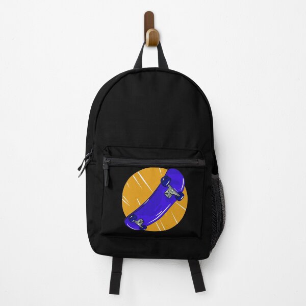 Item preview, Blue skateboard with yellow circle and lines designed and sold by Joncasmiart.