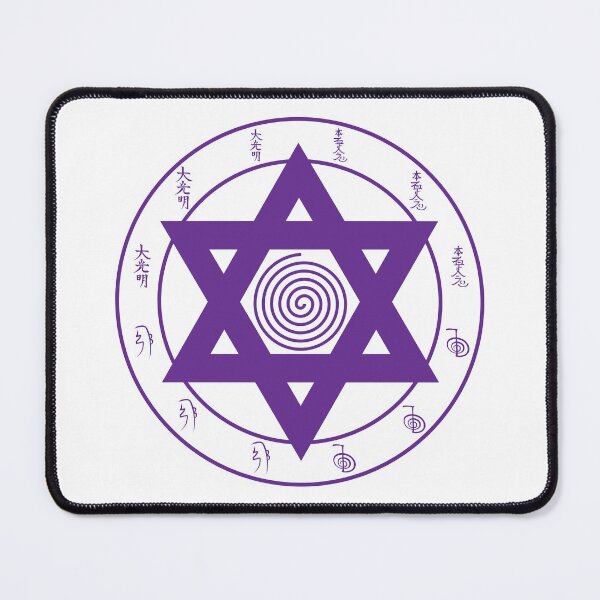 Item preview, Reiki hexagram mandala designed and sold by marcosty.
