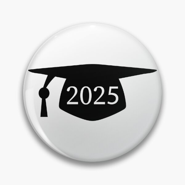 Item preview, Grad Hat 2025 clip art designed and sold by MagnoliaLake.