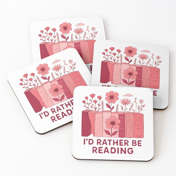 Item preview, I'd rather be reading sticker  designed and sold by Sticker Mama.
