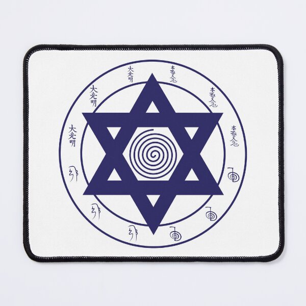 Item preview, Reiki hexagram mandala designed and sold by marcosty.