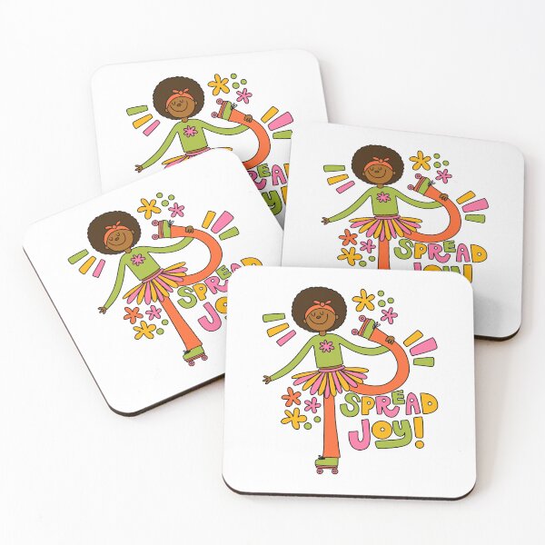 Item preview, Spread Joy Flower Power Roller Skater designed and sold by GraceMakes03.