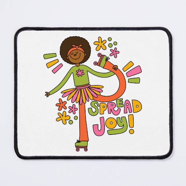 Item preview, Spread Joy Flower Power Roller Skater designed and sold by GraceMakes03.