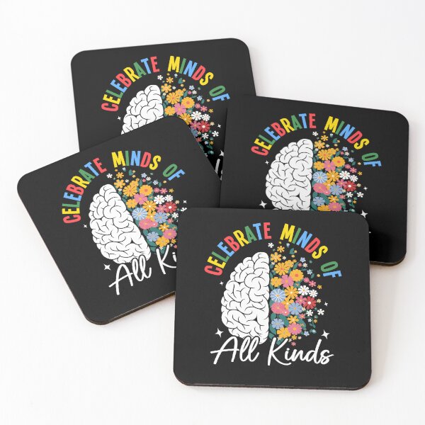 Item preview, Celebrate Minds of All Kinds, Neurodivergent, Autism Awareness, ADHD, Mental Health, Special Ed Teacher, Behavior Analysts, SLP designed and sold by Orvista.
