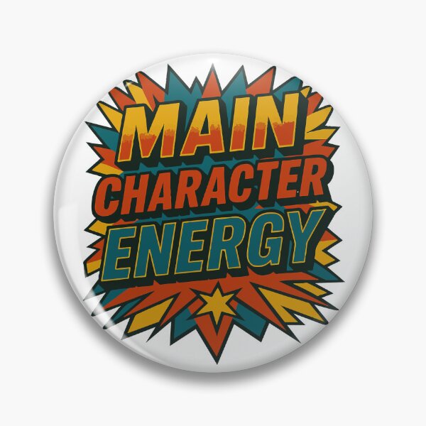 Item preview, Main Character Energy designed and sold by Quepepa.