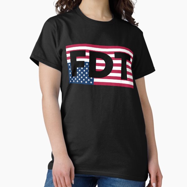 Vista previa del artículo con la obra «Bandera estadounidense del FDT al revés - Anti Trump», diseñado y vendido por PixVib.