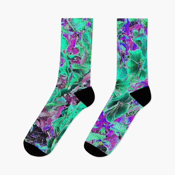 Item preview, Abstract Colorful Flipped Flowers 18 designed and sold by SXW Designs.
