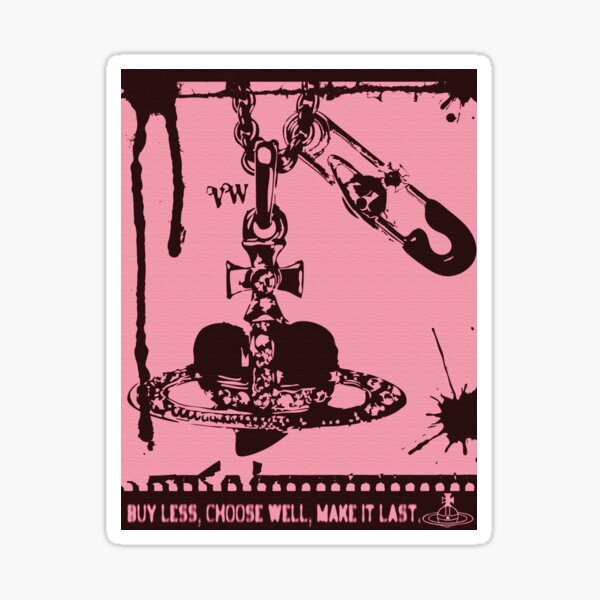 Item preview, Pink Vivienne Westwood Poster designed and sold by jennacreates.