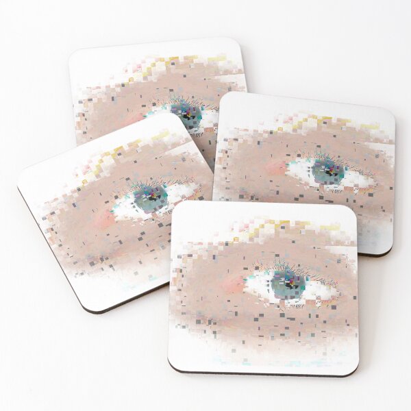 Item preview, Cool eye glitch art designed and sold by The shop of everything.