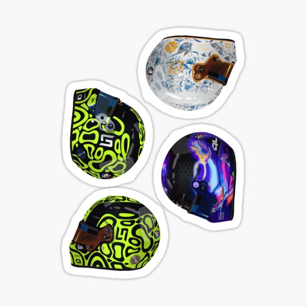 Item preview, Lando Norris 2024 Helmets - Pack designed and sold by Jenna Bingham.
