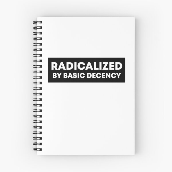Item preview, Radicalized By Basic Decency - Anti Trump designed and sold by PixVib.