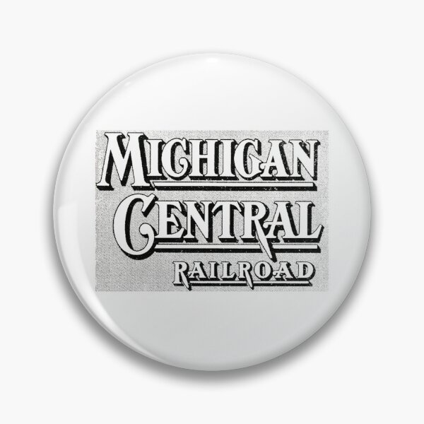 Artikelvorschau, Vintage Michigan Central Railroad entworfen und verkauft von QuayTradingCo.