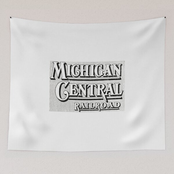 Artikelvorschau, Vintage Michigan Central Railroad entworfen und verkauft von QuayTradingCo.