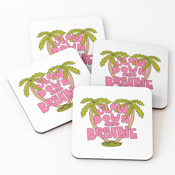 Item preview, Slow Down And Breathe Palm Trees designed and sold by GraceMakes03.