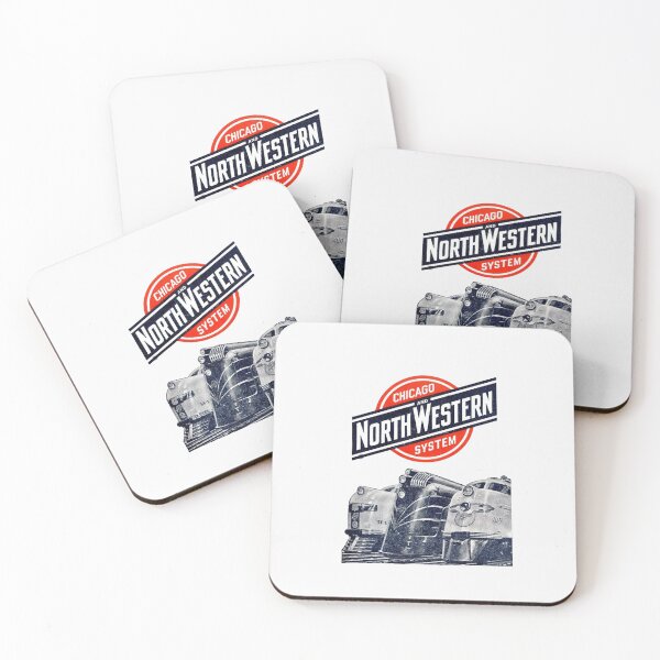 Item preview, Vintage Chicago And Northwestern Railway System designed and sold by QuayTradingCo.