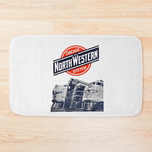 Item preview, Vintage Chicago And Northwestern Railway System designed and sold by QuayTradingCo.