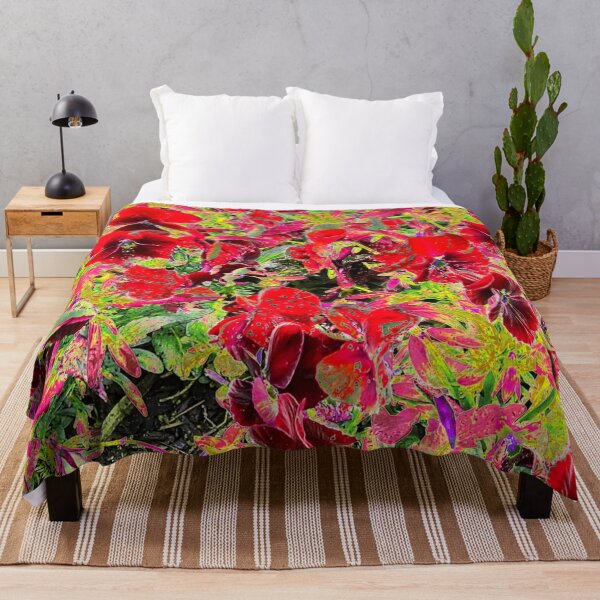Item preview, Abstract Colorful Flipped Flowers 21 designed and sold by SXW Designs.