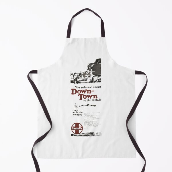 Item preview, Vintage Santa Fe Railroad - Downtown On The Santa Fe designed and sold by QuayTradingCo.