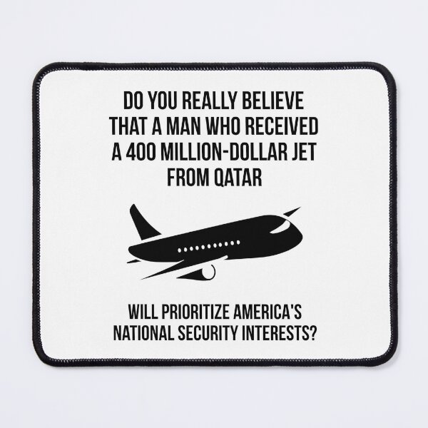 Item preview, Trump’s airplane from Qatar designed and sold by Rachel the Artist .