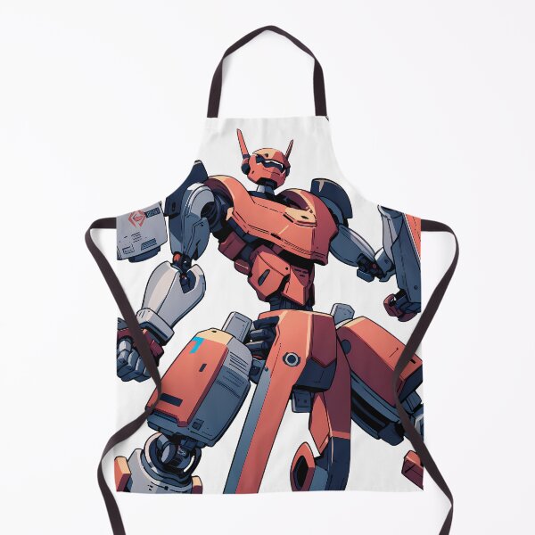 Item preview, Red Blues Futuristic Avian Guardians Machines Majestic Birds designed and sold by ART ATTACK ZONE.