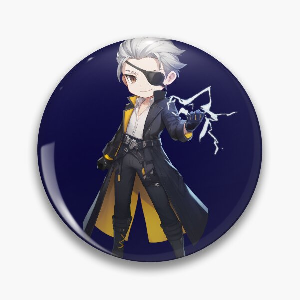 Item preview, Chibi Silver Raijin designed and sold by MiekSenpaiGames.