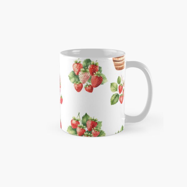 Item preview, Watercolor Summer Strawberries  designed and sold by silviaol.