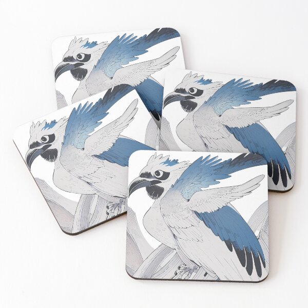 Item preview, Colorful Futuristic Avian Guardians Machines Majestic Birds designed and sold by ART ATTACK ZONE.