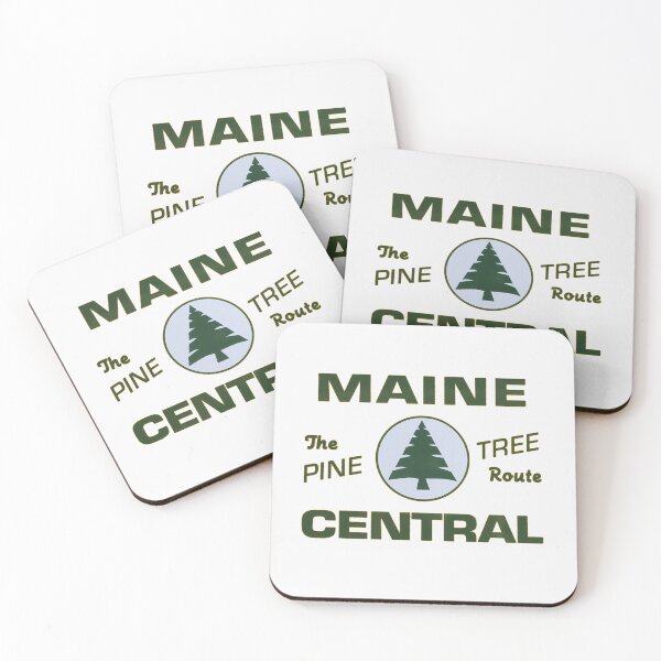 Artikelvorschau, Vintage Maine Central Railroad - Die Pine Tree Route entworfen und verkauft von QuayTradingCo.