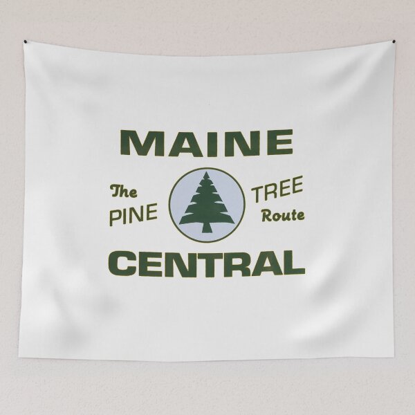 Item preview, Vintage Maine Central Railroad - The Pine Tree Route designed and sold by QuayTradingCo.