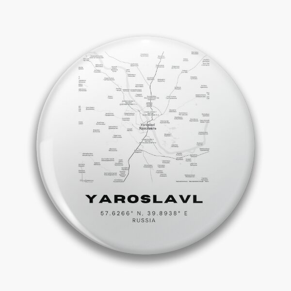 Artikelvorschau, Jaroslawl Karte – Minimalistisches Wolga-Stadtposter entworfen und verkauft von RM-Journey.