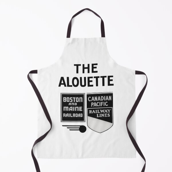 Item preview, Vintage The Alouette - Boston and Maine Railroad - Canadian Pacific Railway Lines designed and sold by QuayTradingCo.