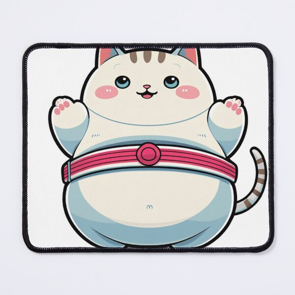 Item preview, Sumo Cat – Funny Kawaii Chubby Cat in Mawashi Belt designed and sold by Glitchloom.