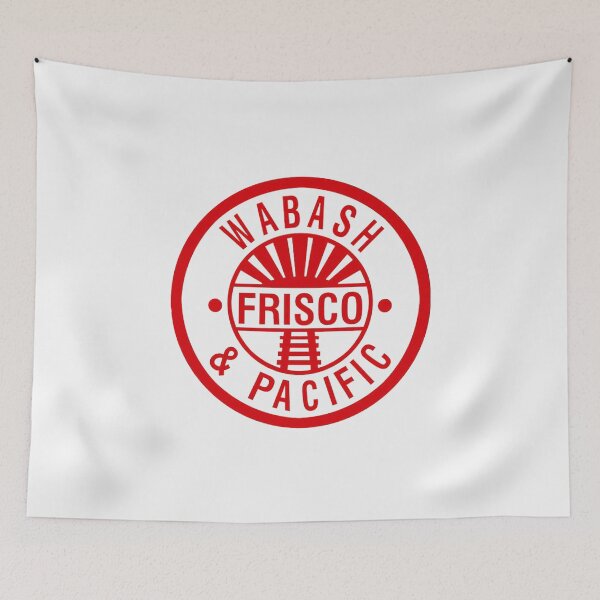 Item preview, Vintage Wabash Frisco and Pacific Railroad designed and sold by QuayTradingCo.