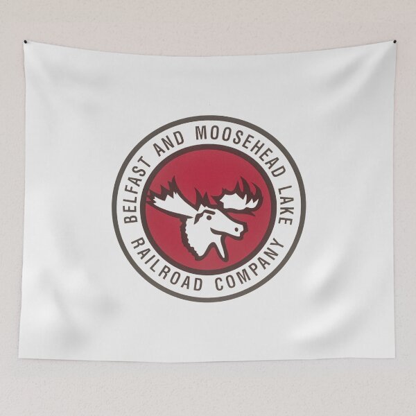 Item preview, Vintage The Belfast and Moosehead Lake Railroad Company designed and sold by QuayTradingCo.