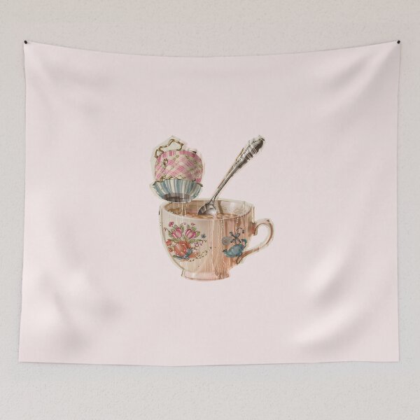 Item preview, Vintage Tea Time Stack designed and sold by meaowclub.