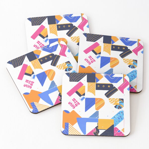 Item preview, Pop Art Abstract Geometries Celebrating Dynamic Visual Forms  designed and sold by ART ATTACK ZONE.