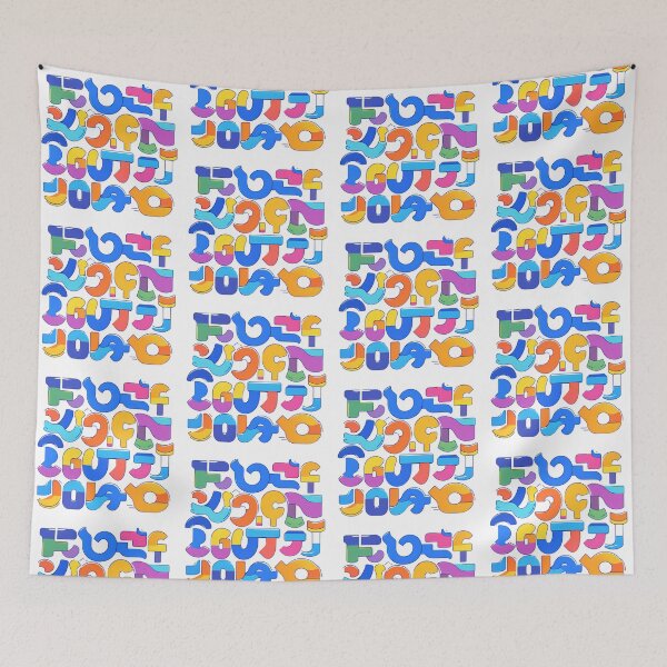 Item preview, Colorful Abstract Geometries Celebrating Dynamic Visual Forms  designed and sold by ART ATTACK ZONE.