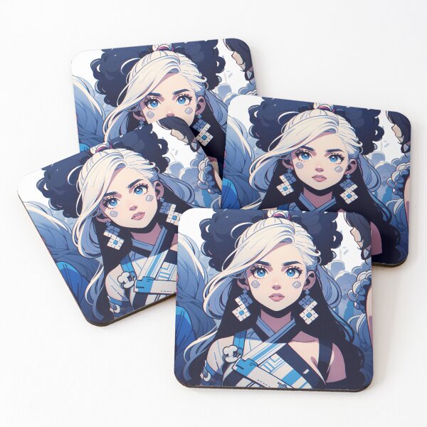Item preview, Woman Girl Animated Vibrant Characters Celebration Style Diversity designed and sold by ART ATTACK ZONE.