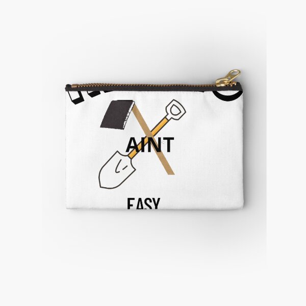Item preview, hoeing ain't easy designed and sold by Raxidkou.