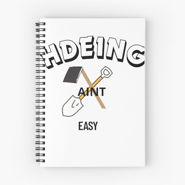 Item preview, hoeing ain't easy designed and sold by Raxidkou.